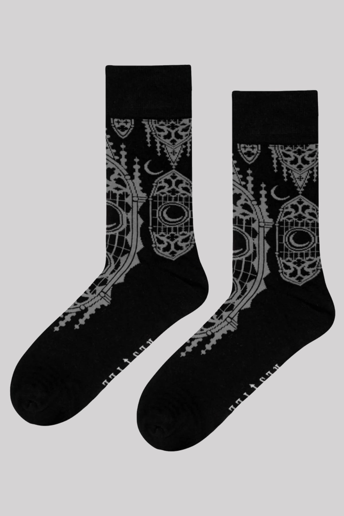 Restyle Cathedralis Jacquard Moon women's Socks