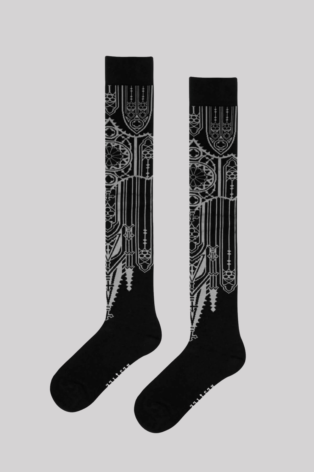 Restyle Sacrum Cathedral Unisex Gothic Over The Knee Socks