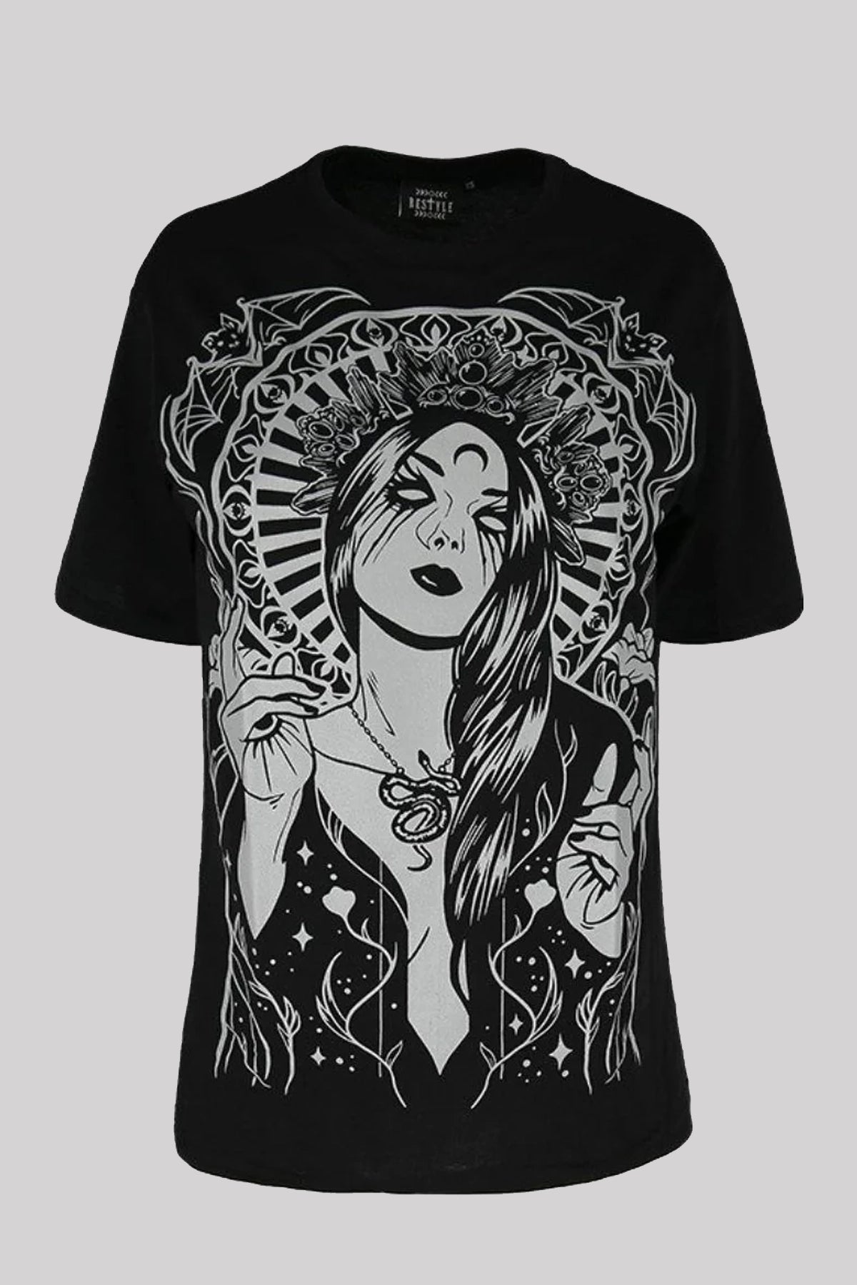 Restyle Goddess Pretty Witch Oversized T-shirt