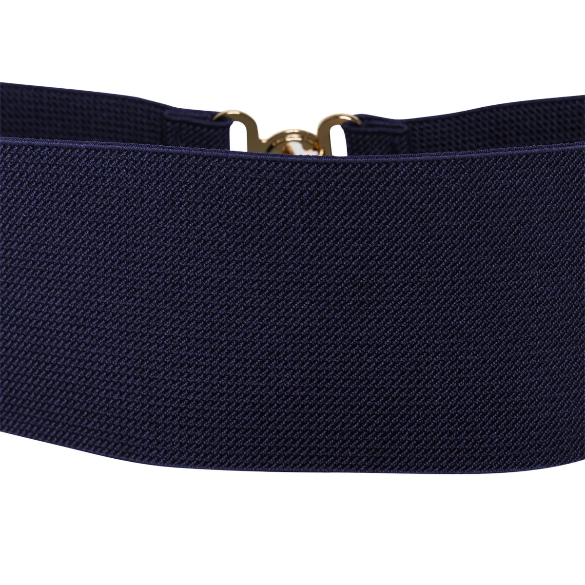 Ro Rox Elasticated Retro Wide Nurse Belt, Gold
