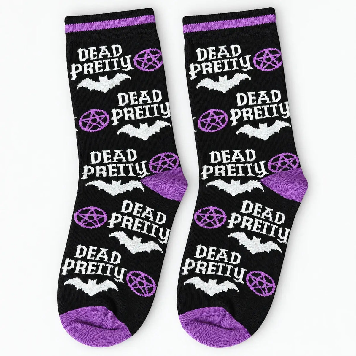 Ro Rox Goth Bat Socks Gothic Knitted Socks 3 Styles