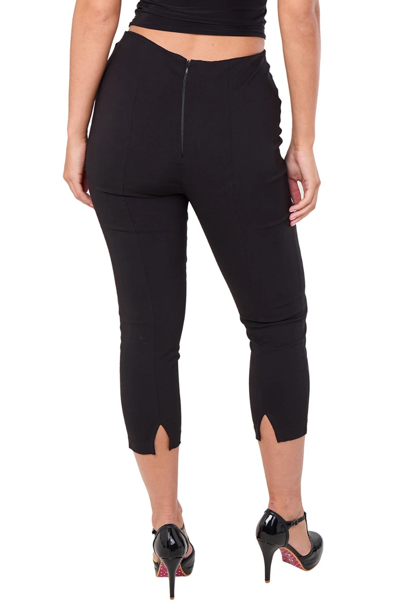 Ro Rox Ella Capri Pants – Loveweb Black Widow Retro 1950s