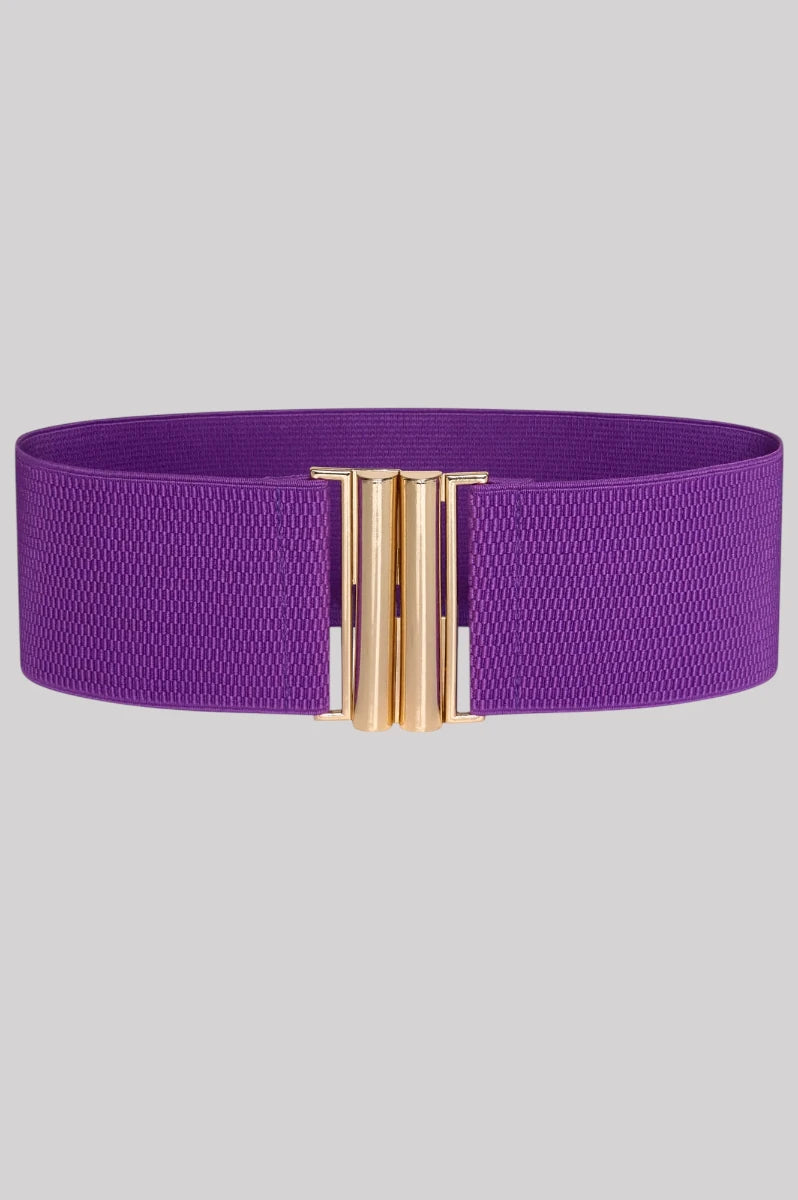 Ro Rox Vintage Florence Elasticated Retro Wide Nurse Belt