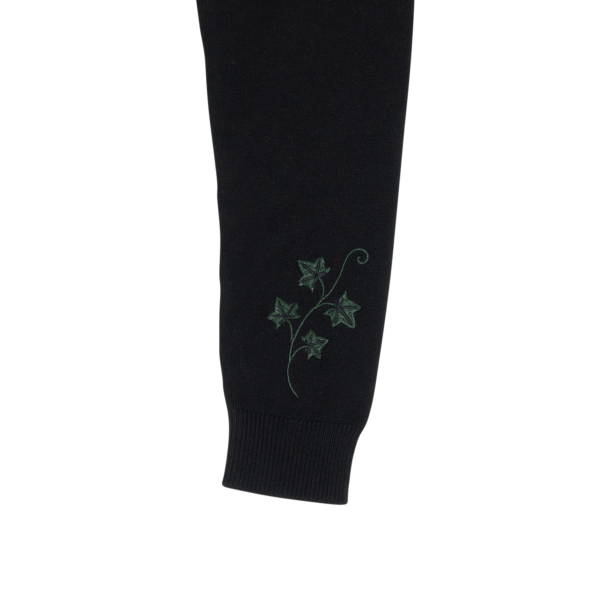 Ro Rox Fox Cardigan - Nature Inspired Ivy Embroidered Knit
