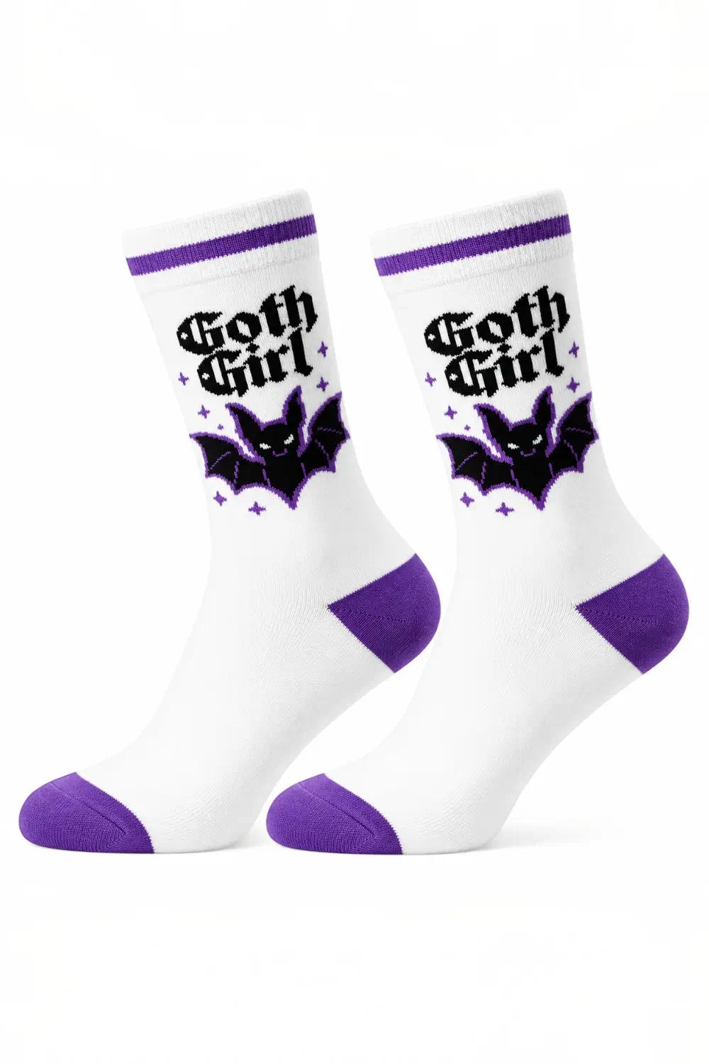 Ro Rox Goth Bat Socks Gothic Knitted Socks 3 Styles