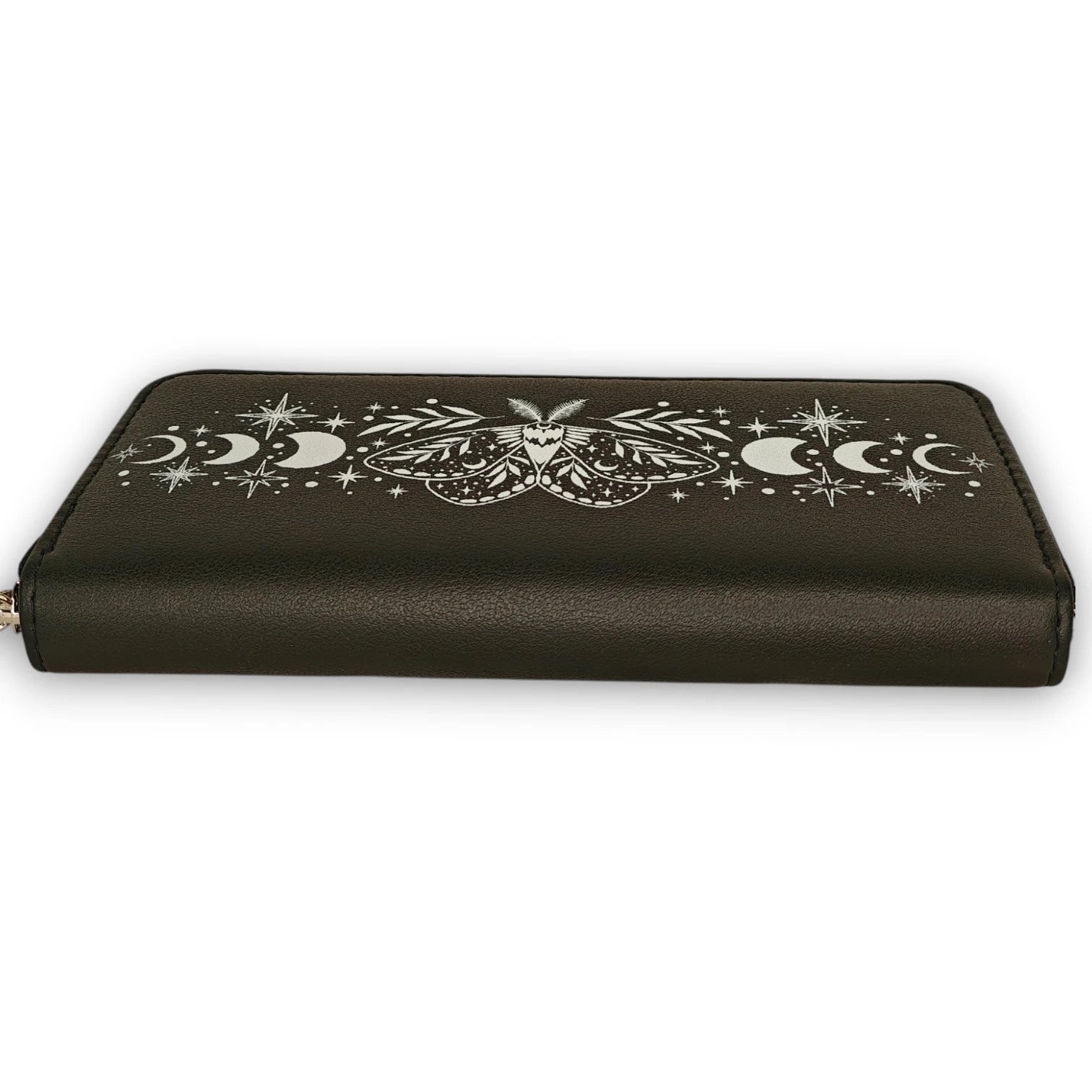 Ro Rox Cosmic Moth Wallet Purse with Moon and Star Design