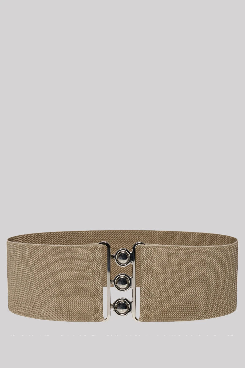 Ro Rox Elasticated Retro Wide Nurse Belt