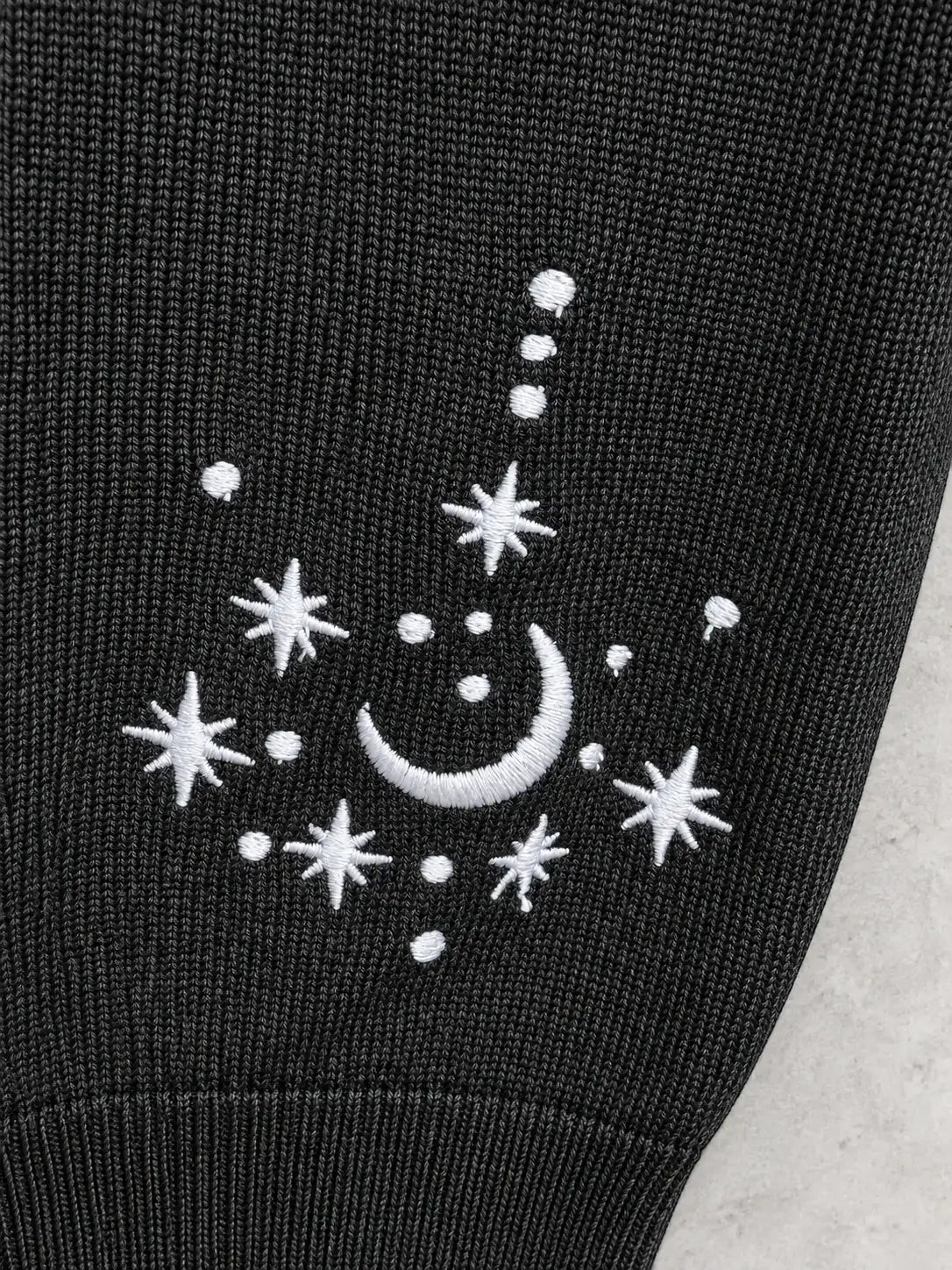 Ro Rox Ouija Cardigan Black Knitted Alternative Gothic Ladies