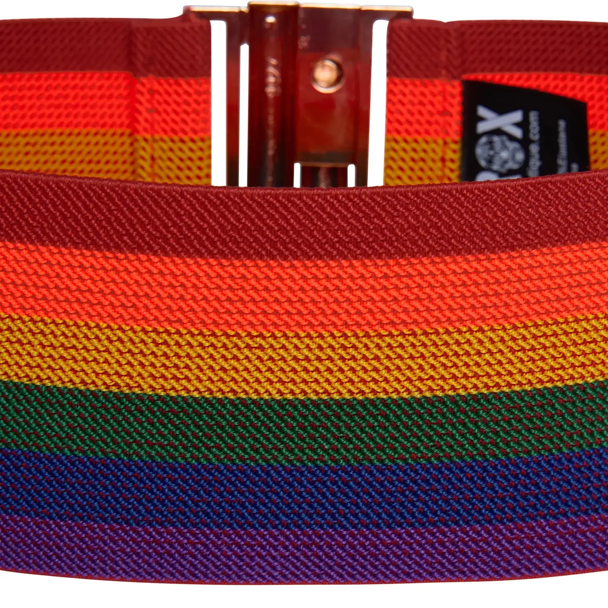 Rainbow Pride Belt - Modern Vintage Wide Elastic Waist Belt