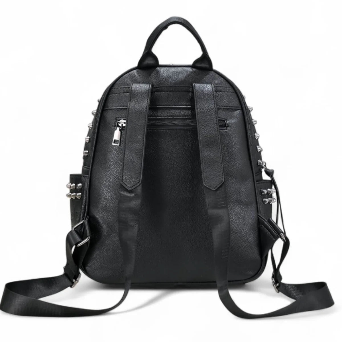 black studded backpack mini Ro Rox Skull Studded Backpack Gothic Rucksack Black Punk