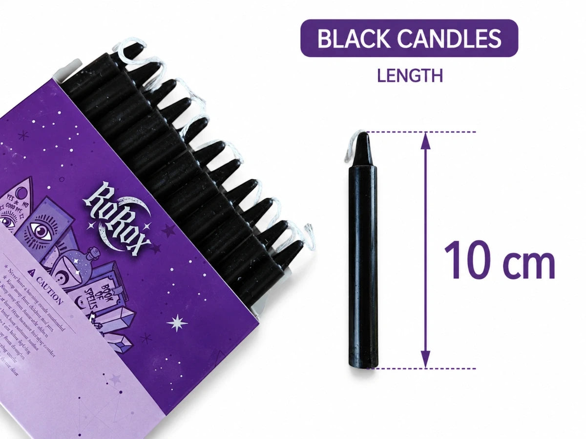 Ro Rox Spell Candles – Box of 12 Altar & Manifestation Candles