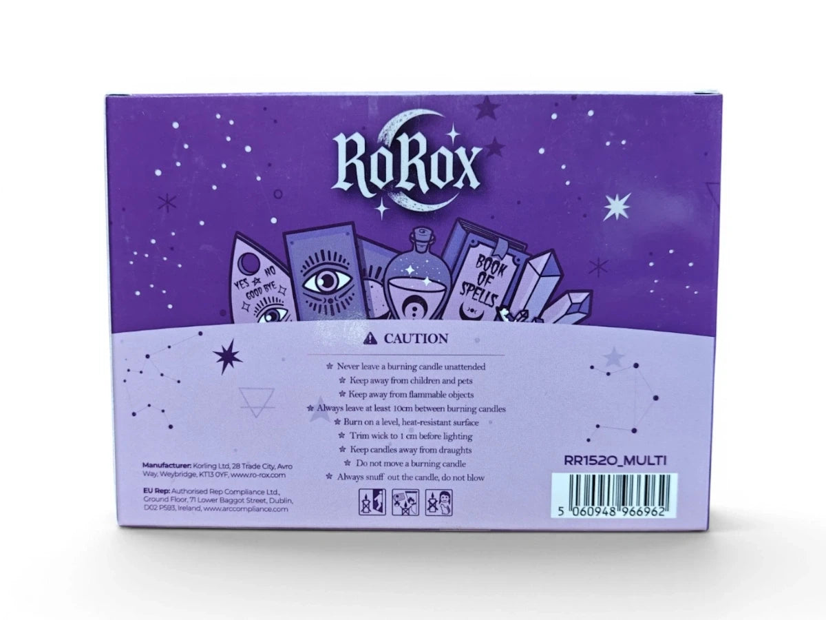 Ro Rox Spell Candles – Box of 12 Altar & Manifestation Candles