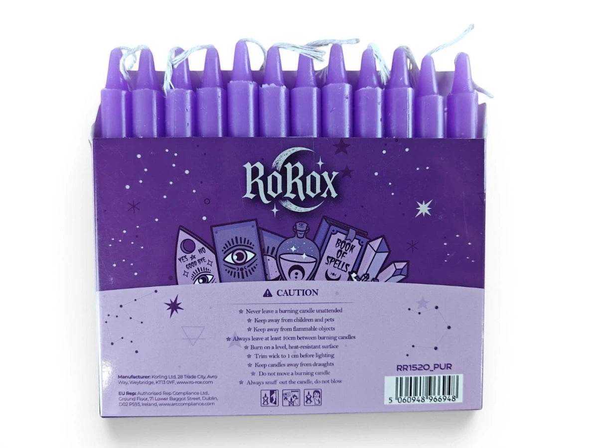 Ro Rox Spell Candles – Box of 12 Altar & Manifestation Candles