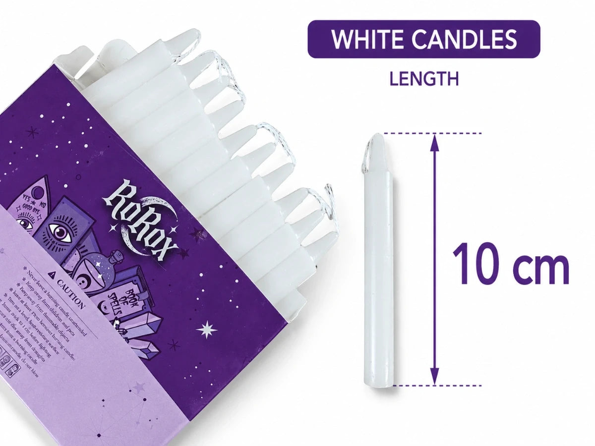 Ro Rox Spell Candles – Box of 12 Altar & Manifestation Candles