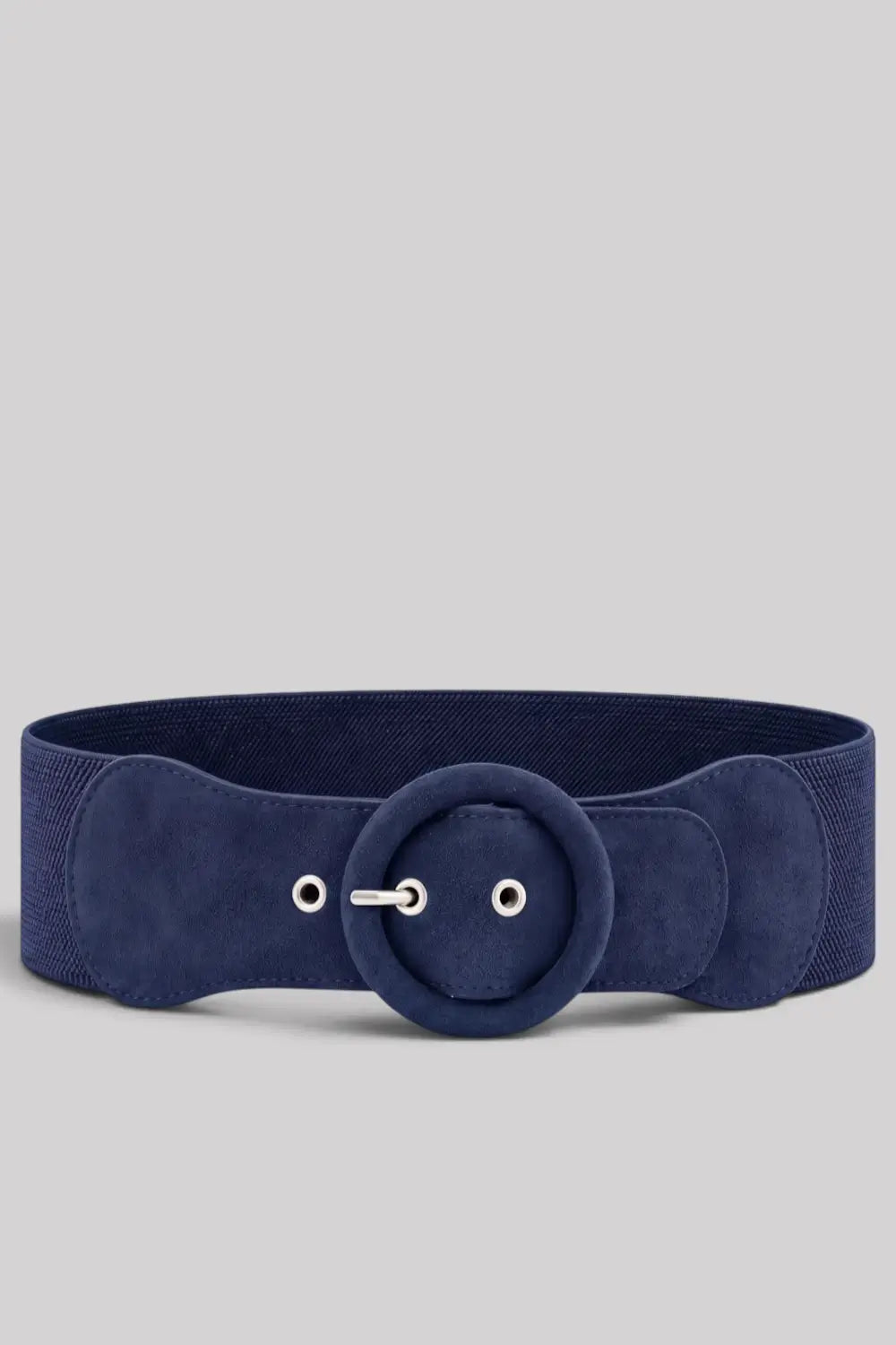 Ro Rox Stretchy Faux Suede Belt – Wide Elasticated Waist Belt