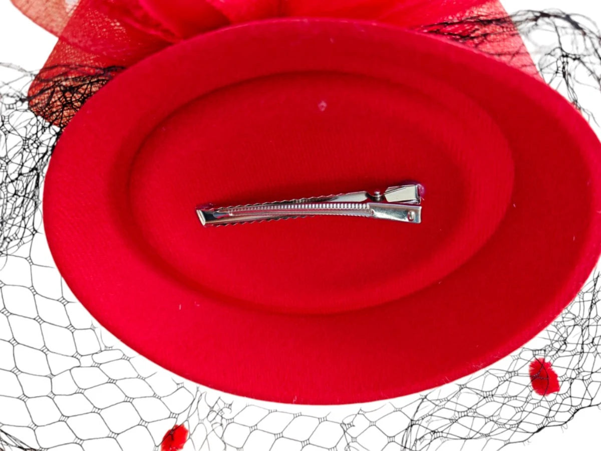 Ro Rox Vintage Fascinator Hat – 1950s Retro Wedding Hairpiece