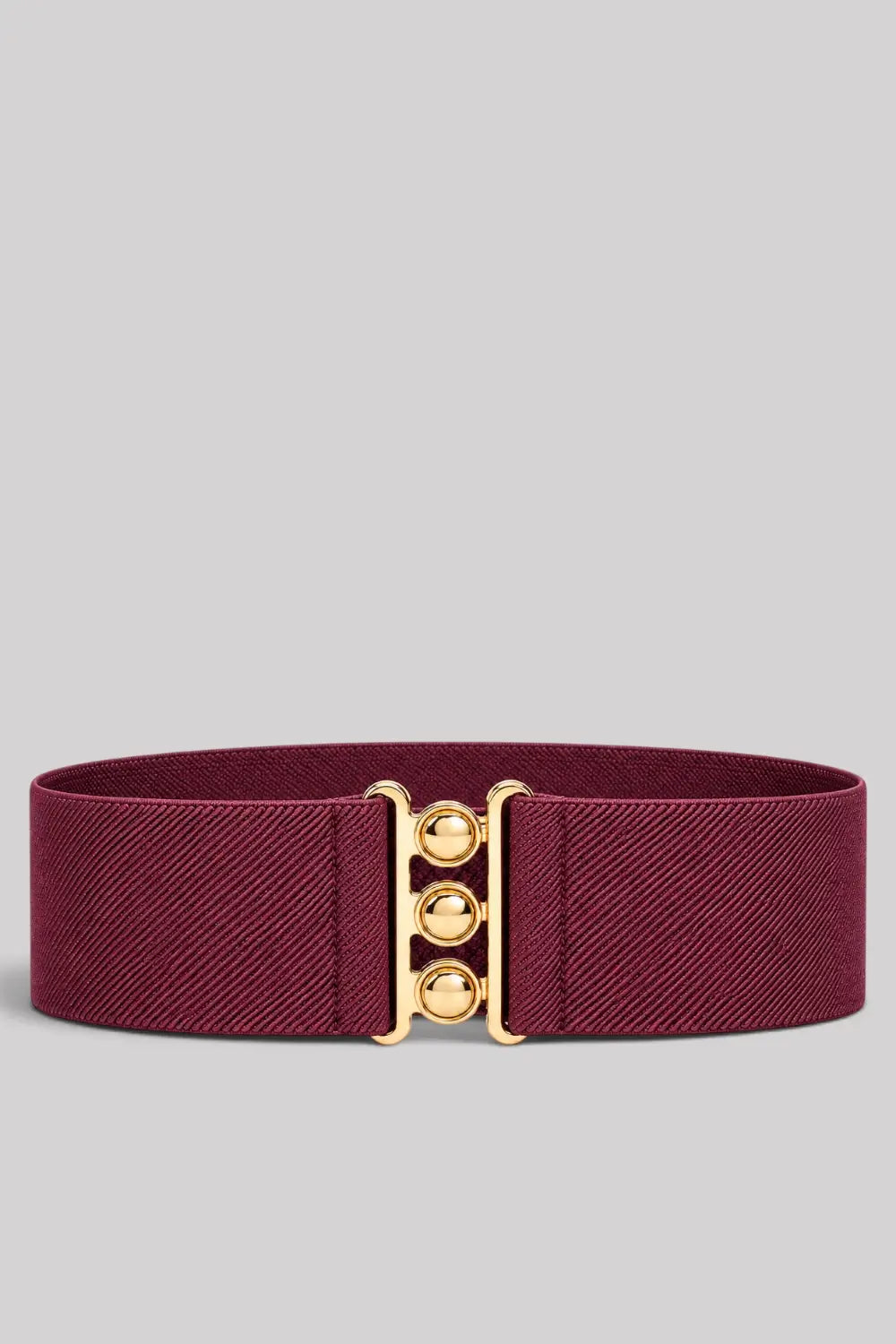 Ro Rox Elasticated Retro Wide Nurse Belt, Gold