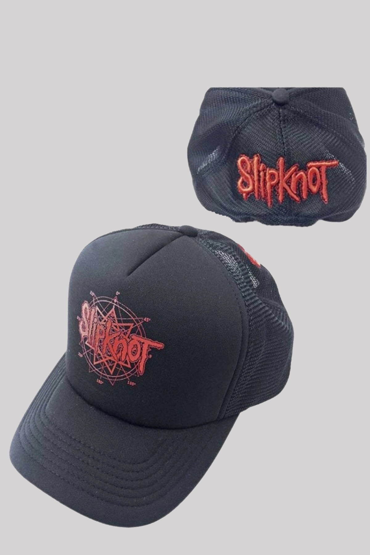 Slipknot Unisex Mesh Back Cap: Logo