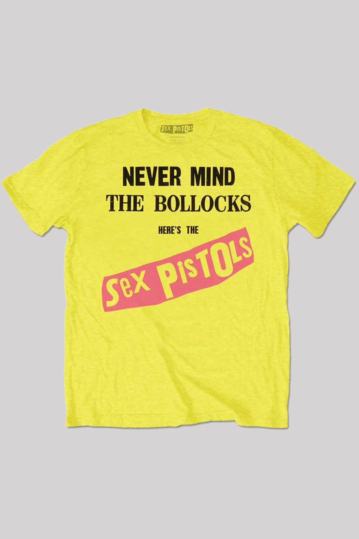 Sex Pistols Never Mind NMTB Yellow T-Shirt | Ro Rox