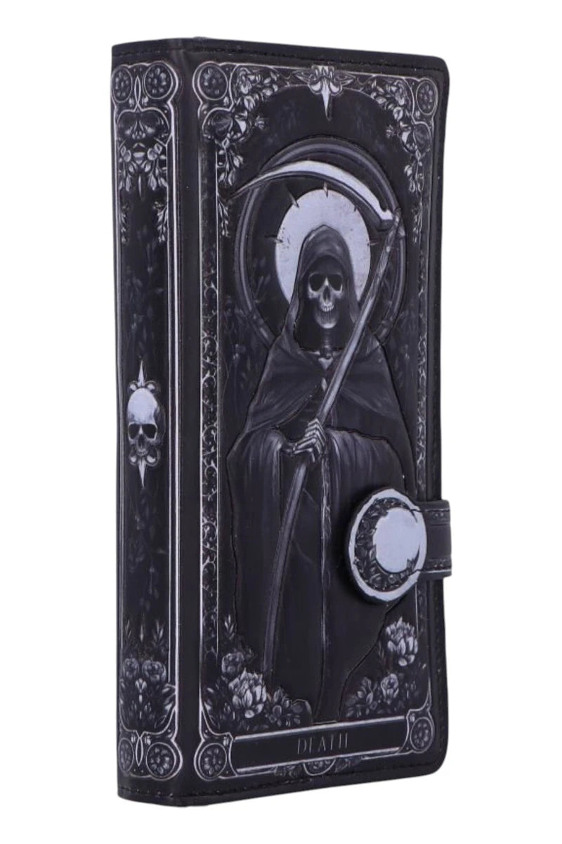 Nemesis Now Skeleton Tarot Embossed Purse Gothic Wallet