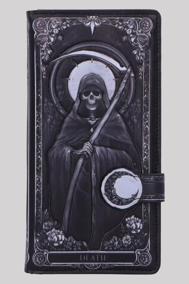 Nemesis Now Skeleton Tarot Embossed Purse Gothic Wallet