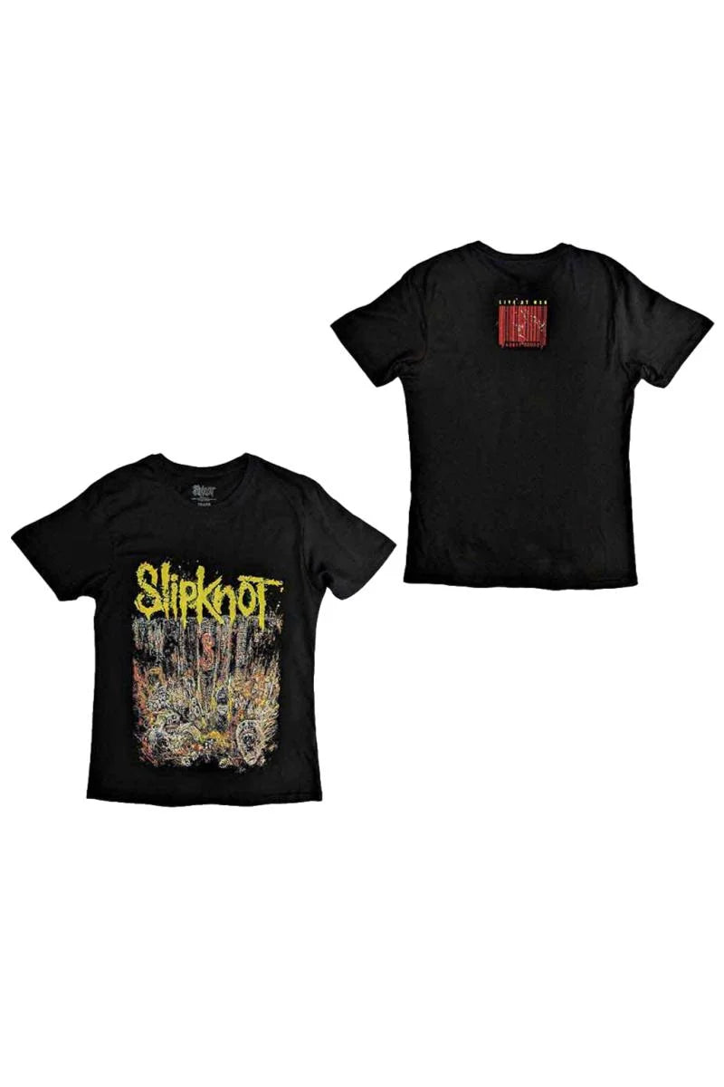 Slipknot Unisex T-Shirt: Live at MSG Concert Graphic Tee