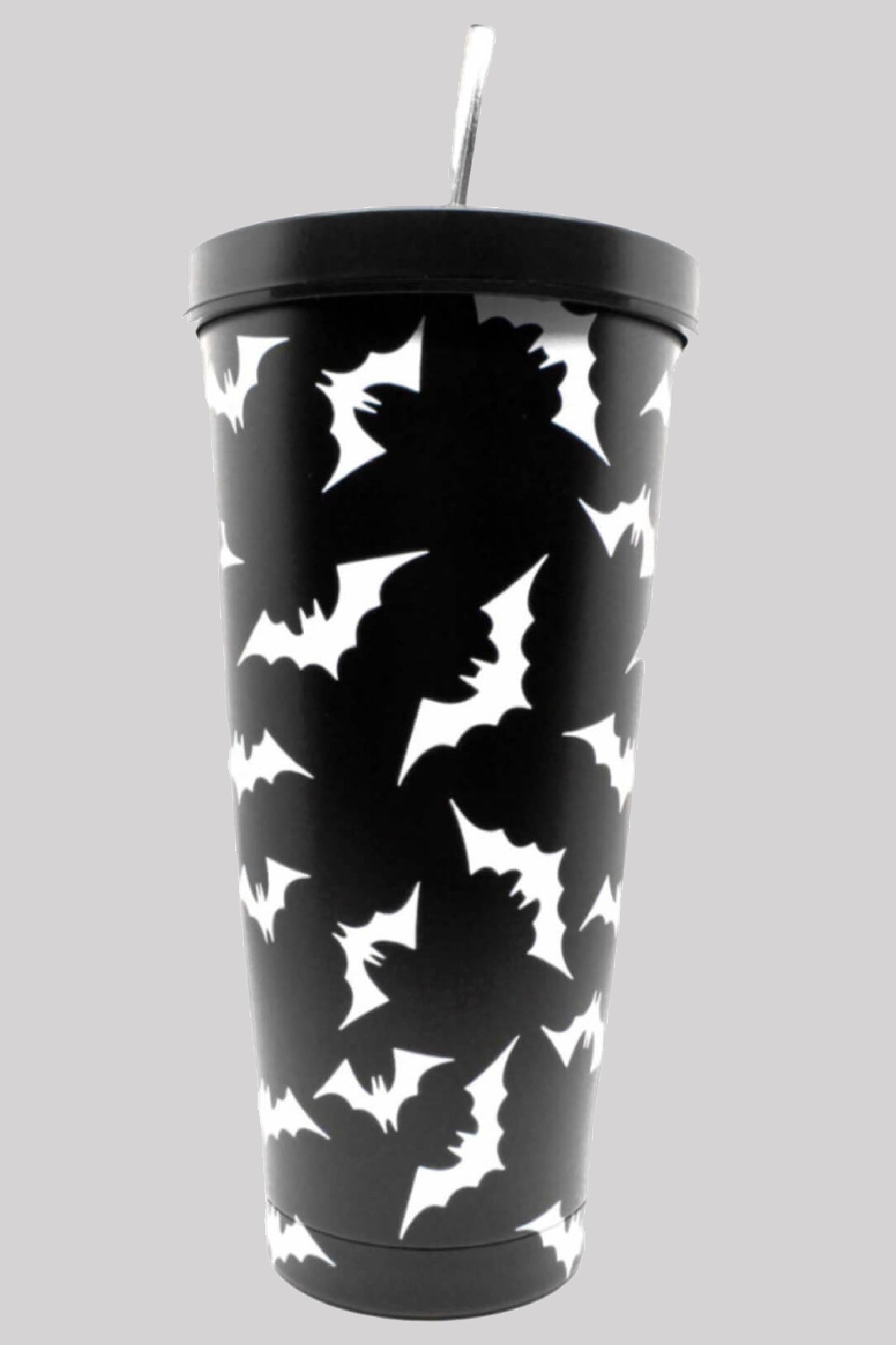 Sourpuss Luna Bats Brew Double Walled Ceramic Travel Mug