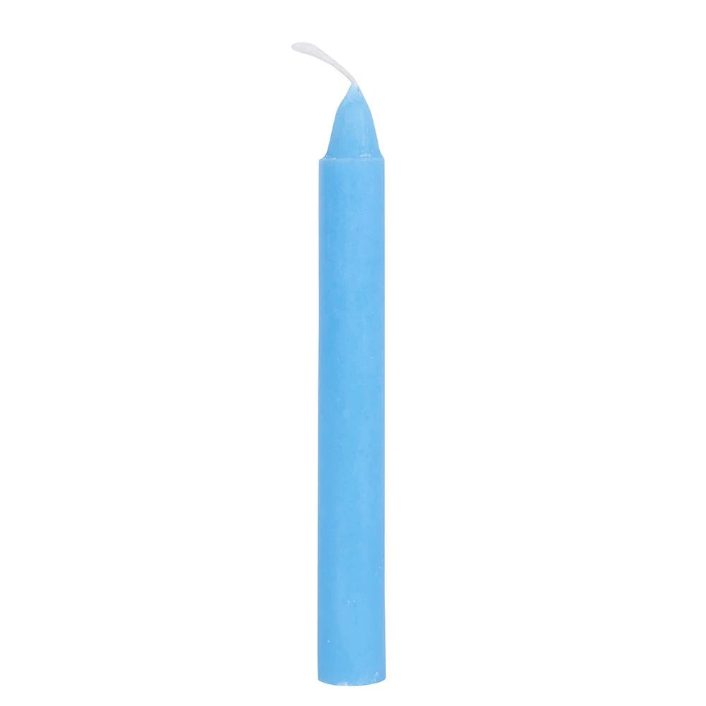 Small Magic Ritual Spell Candles, Set of 12, Multiple Colours