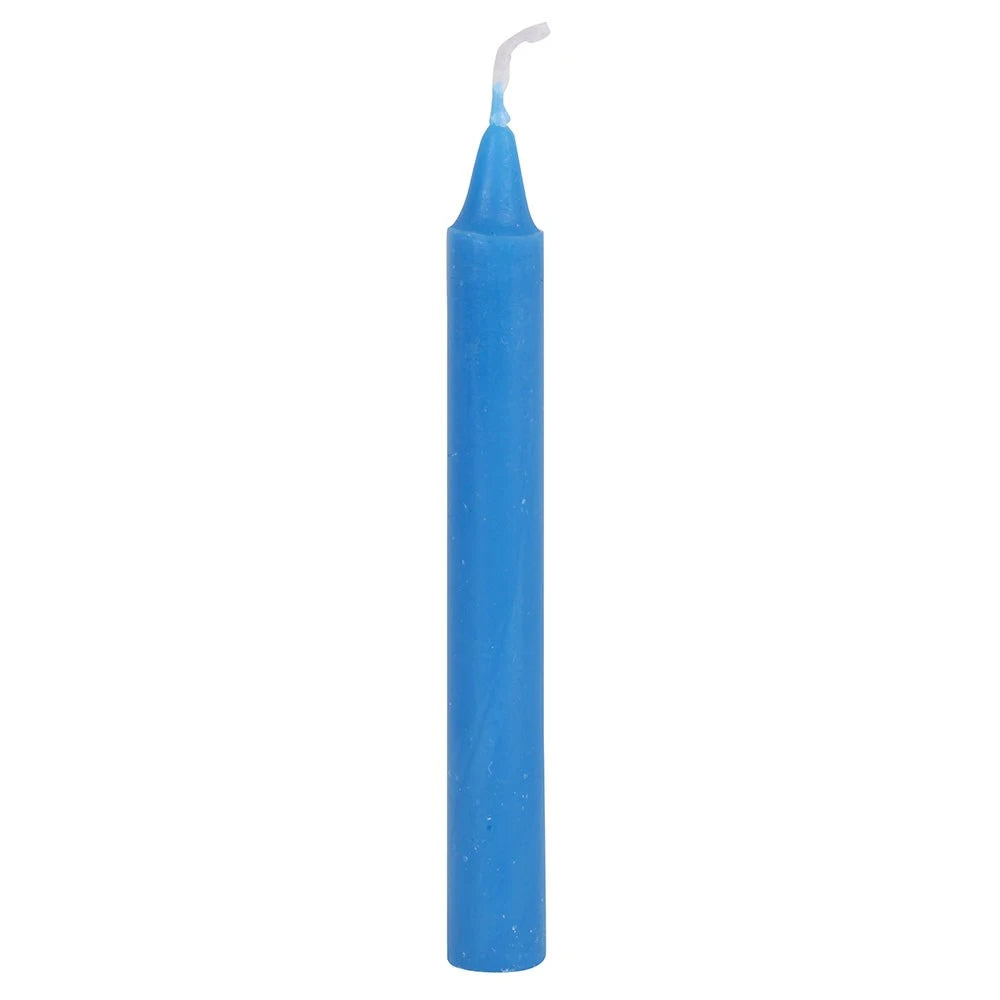 Small Magic Ritual Spell Candles, Set of 12, Multiple Colours