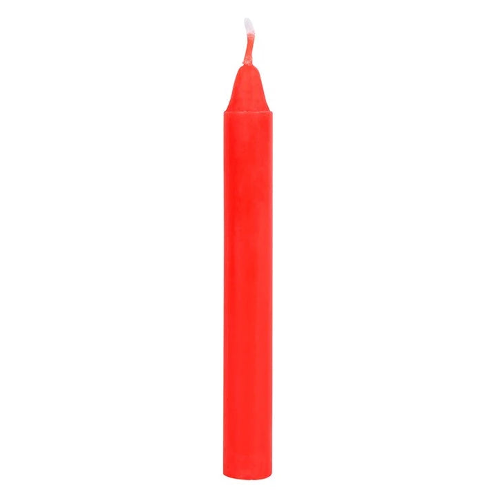 Small Magic Ritual Spell Candles, Set of 12, Multiple Colours