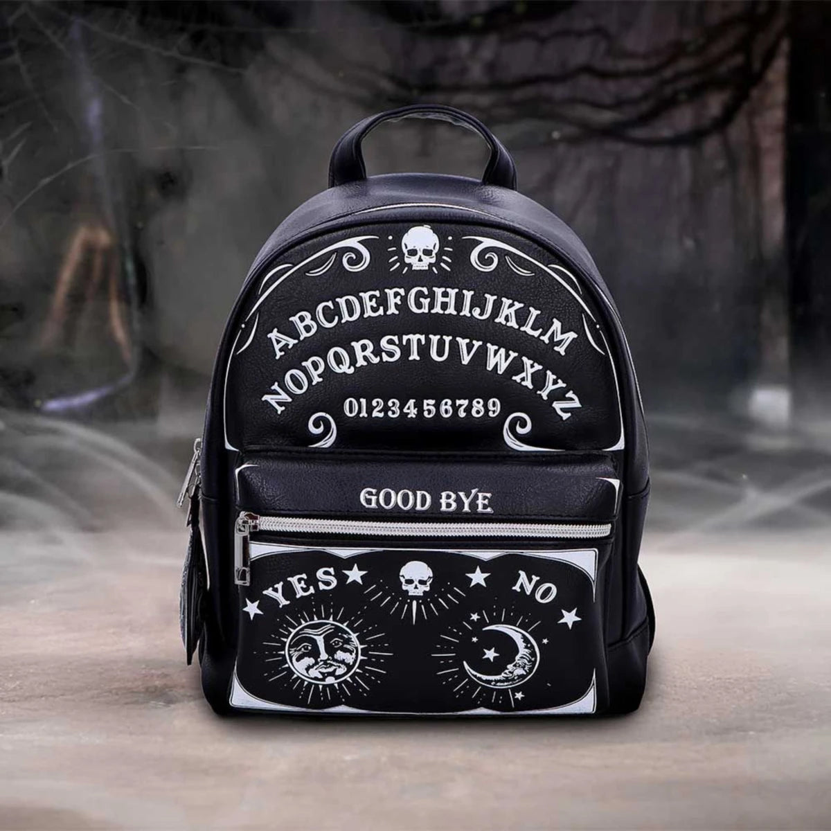Nemesis Now Spirit Board Backpack Gothic Ouija PU Rucksack