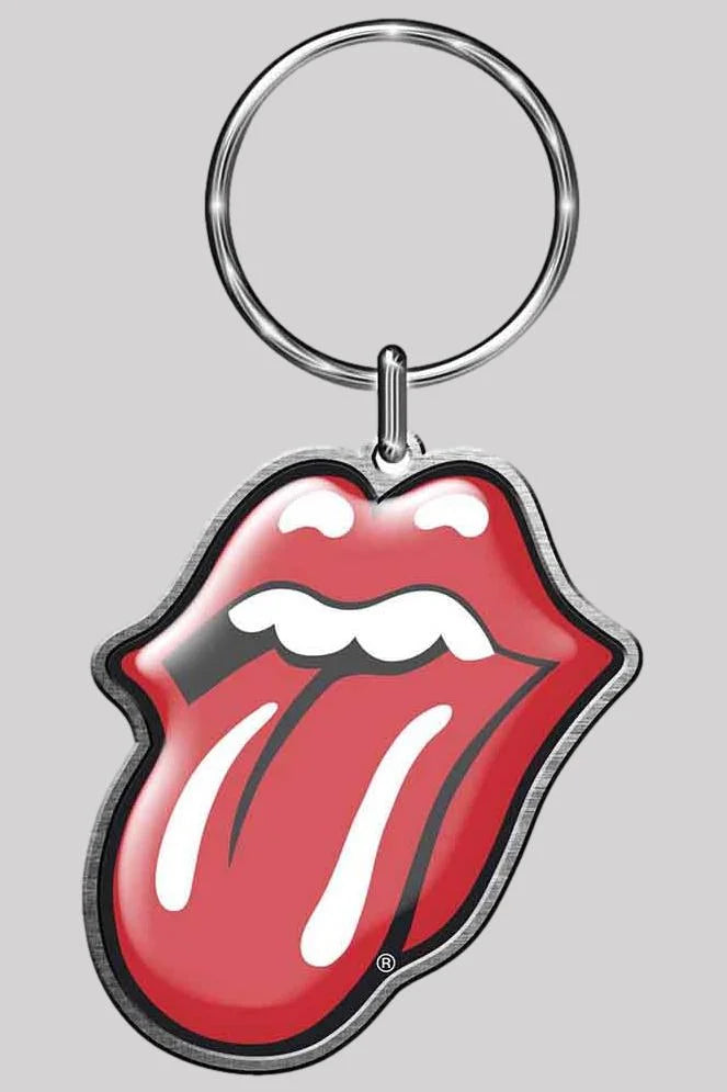 The Rolling Stones Keychain: Tongue Die-Cast Relief - Iconic