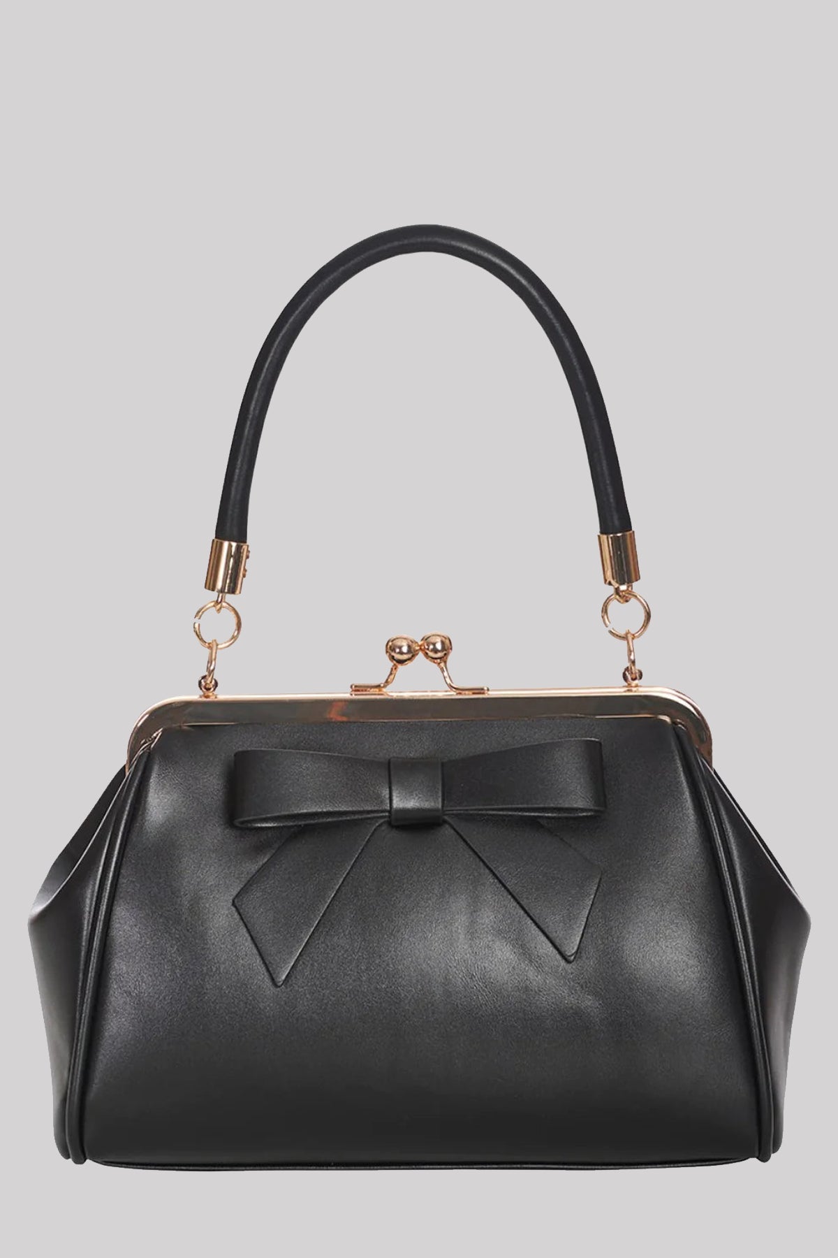 Banned Daydream 1950'S Retro Faux Leather Bow Bag
