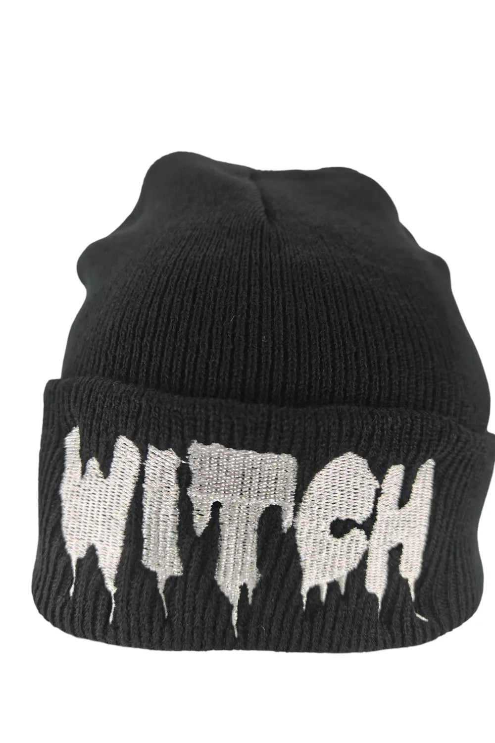 Witch Beanie Knitted Gothic Hat Unisex One Size