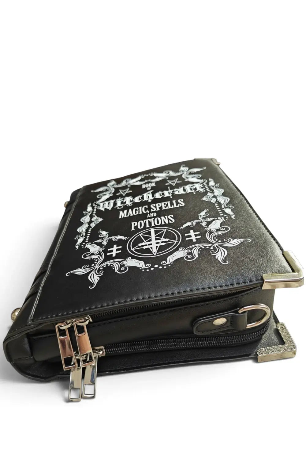Gothic Magic Spells Book Bag – Vegan Leather | Heartless