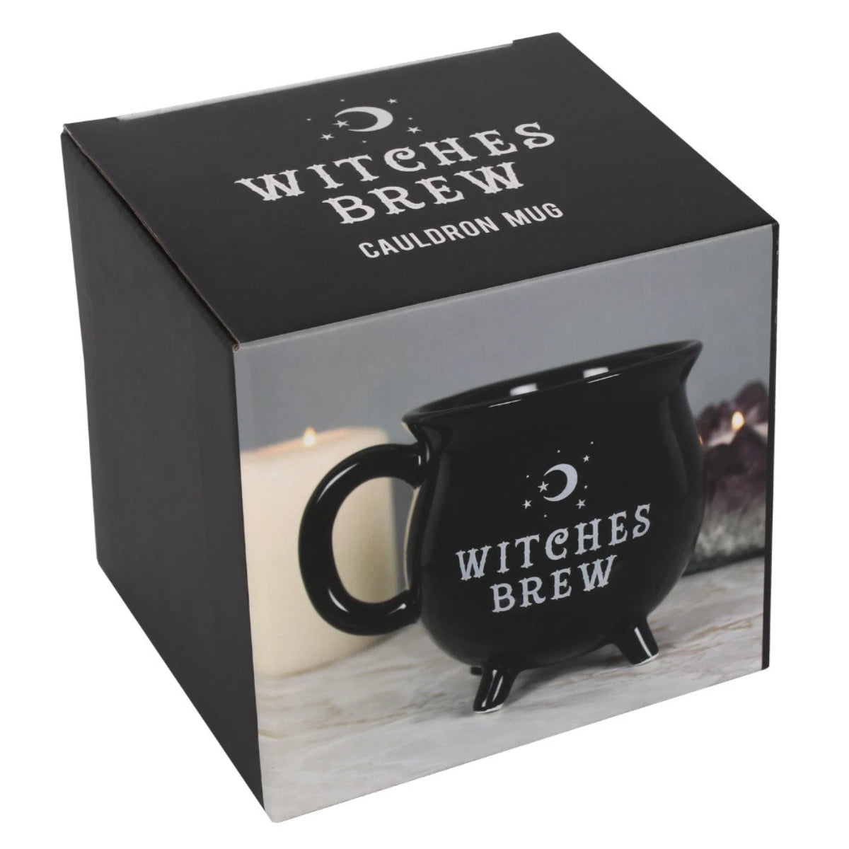 Witches Brew Cauldron Mug – Gothic Witch Coffee Tea Cup Gift