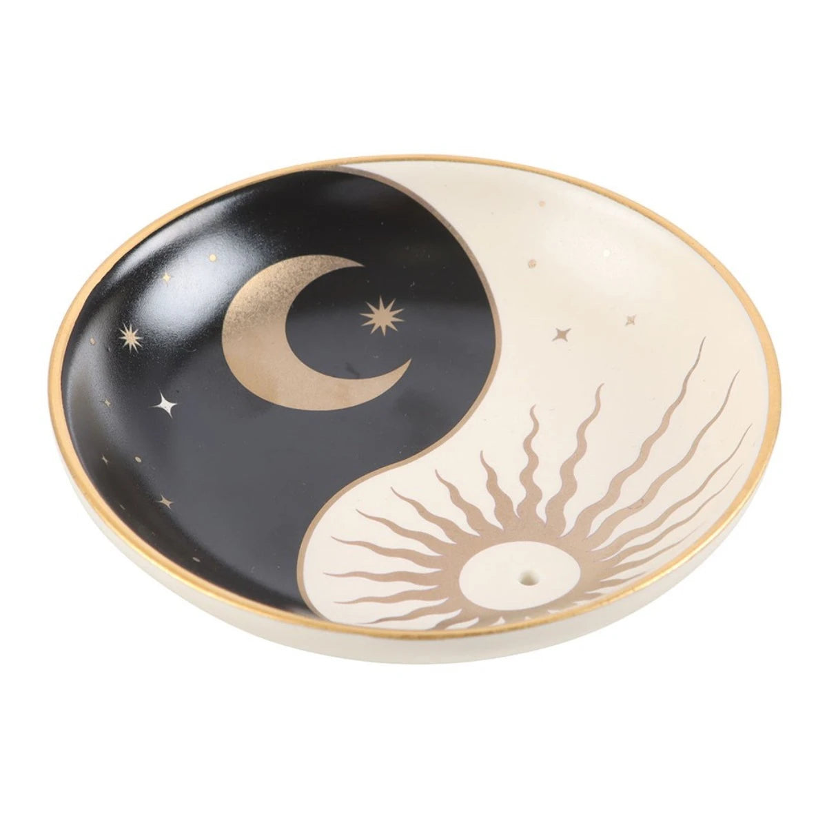 Yin Yang Incense Stick Holder - Celestial Aromatherapy Dish