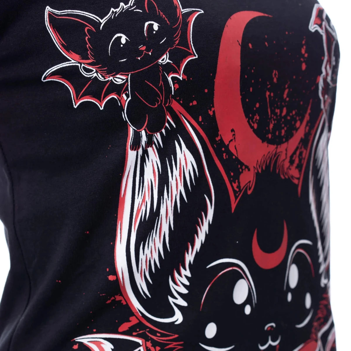 Cupcake Cult T-Shirt Baby Bats Gothic Kawaii Ladies Tee