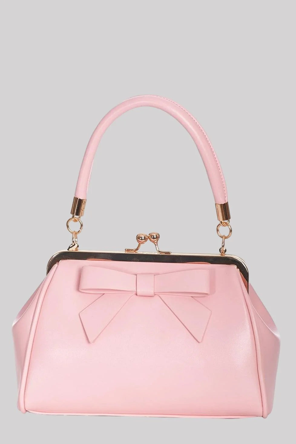 Banned Daydream 1950'S Retro Faux Leather Bow Bag