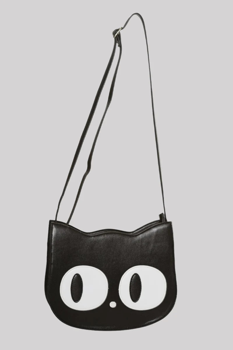 Banned Black Addis Bag Alternative Kawaii Cat Paw Handbag