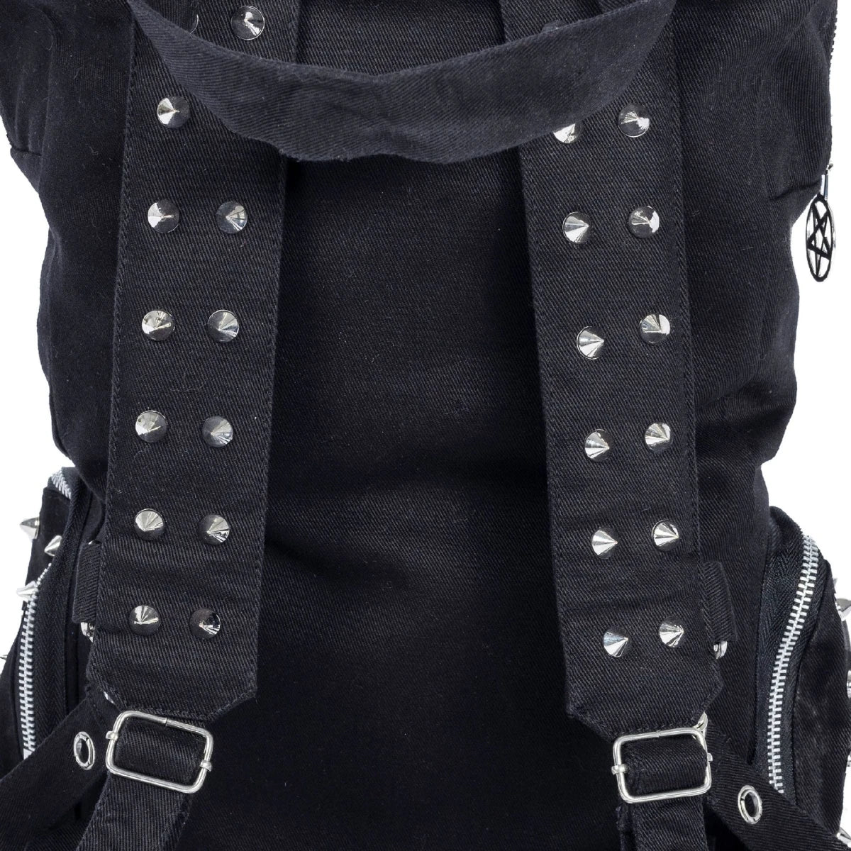 Heartless Hecate Backpack Studded Gothic Punk Black Bag