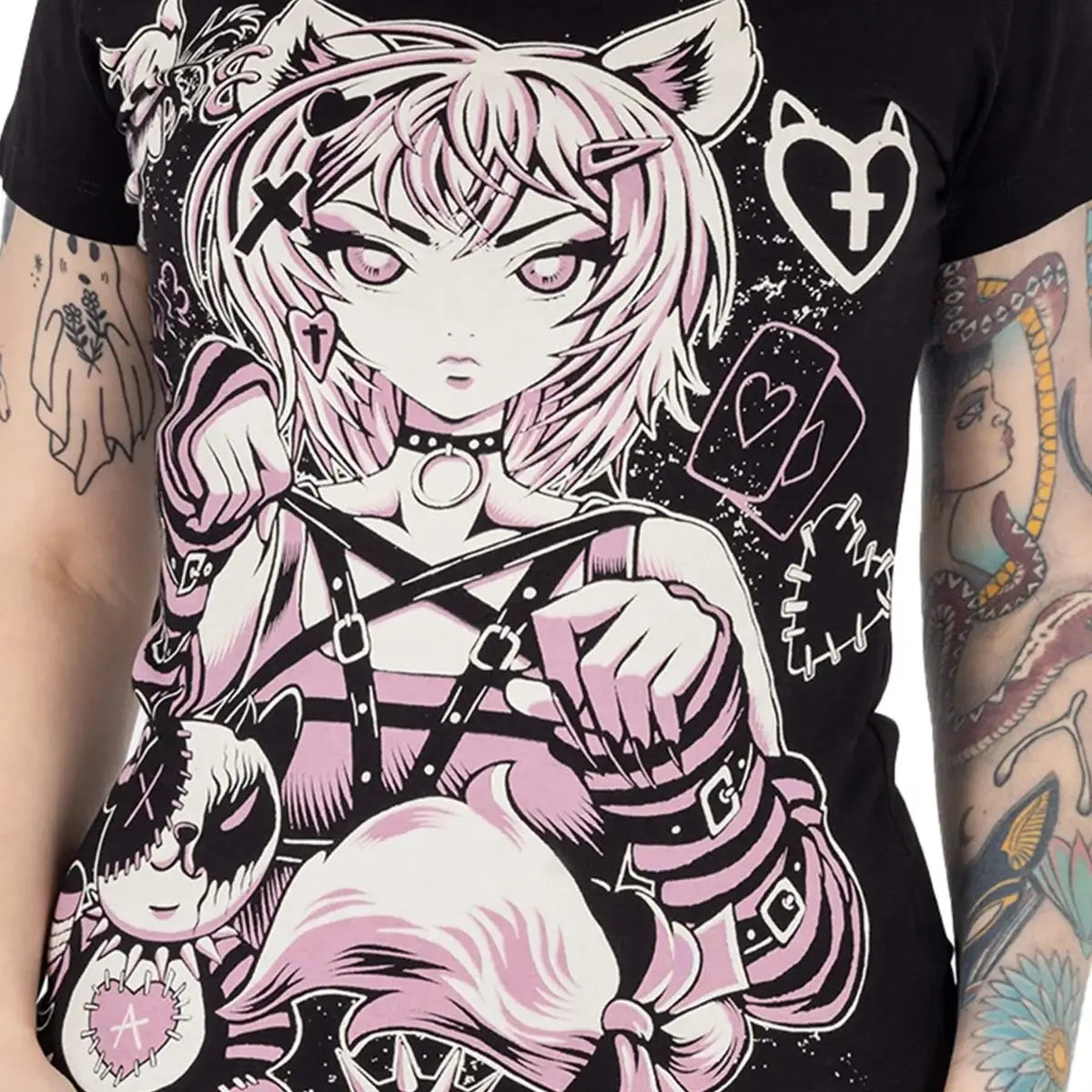 Cupcake Cult Kawaii T-Shirt - Gothic Top - Alternative T-Shirts