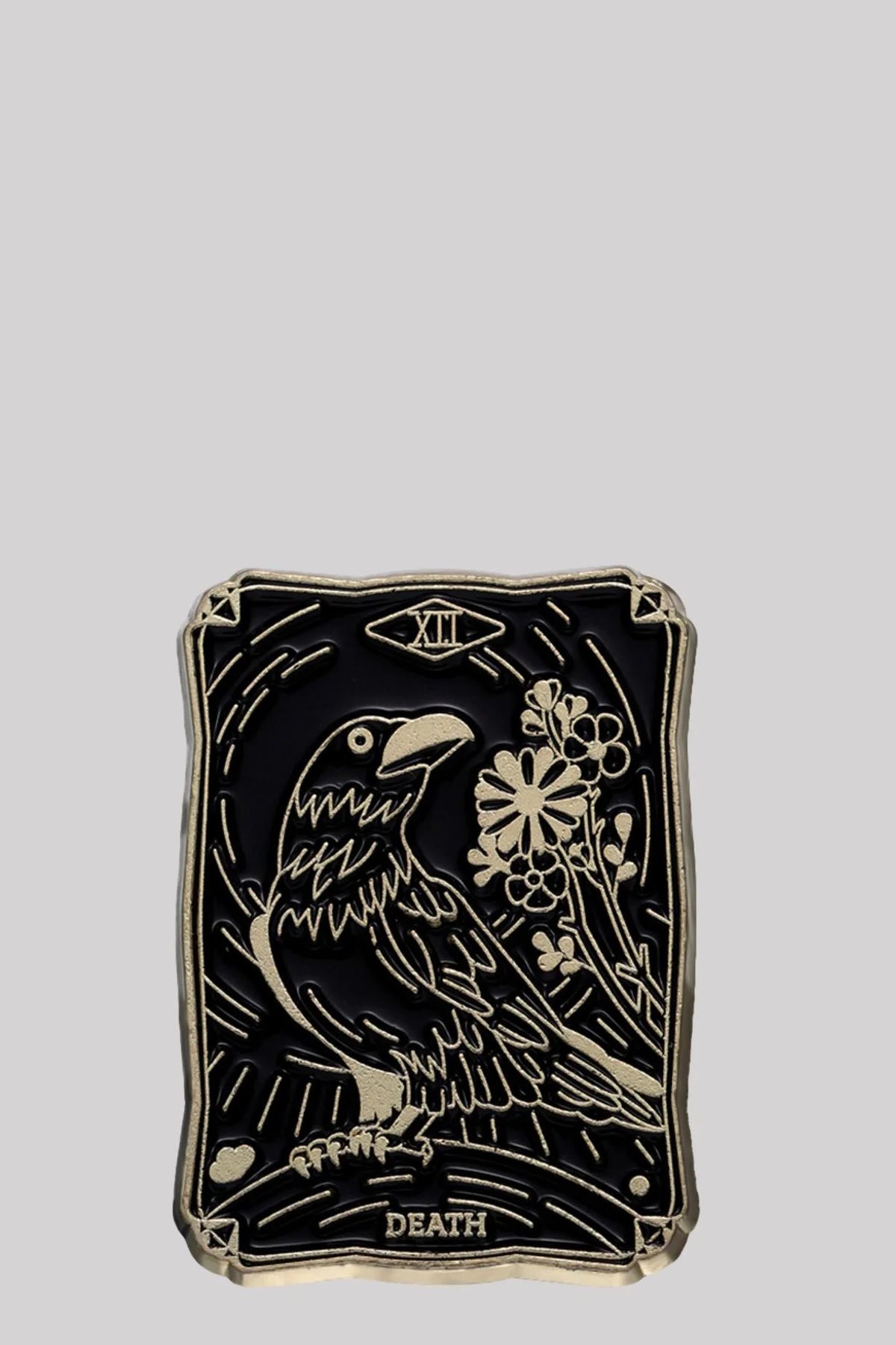 Ro Rox Tarot Card Enamel Rectangular Brooch Pin | Ro Rox