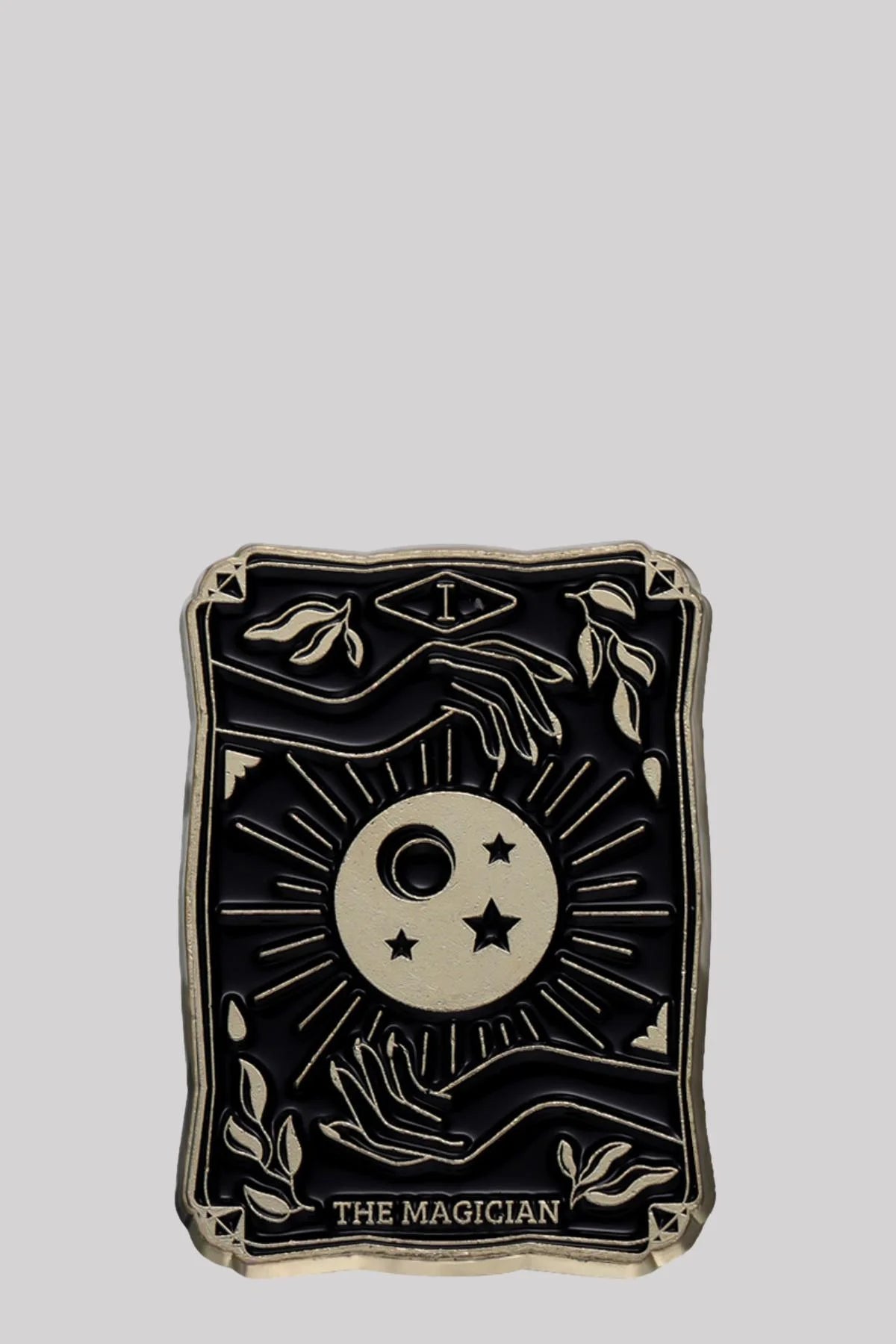 Ro Rox Tarot Card Enamel Rectangular Brooch Pin