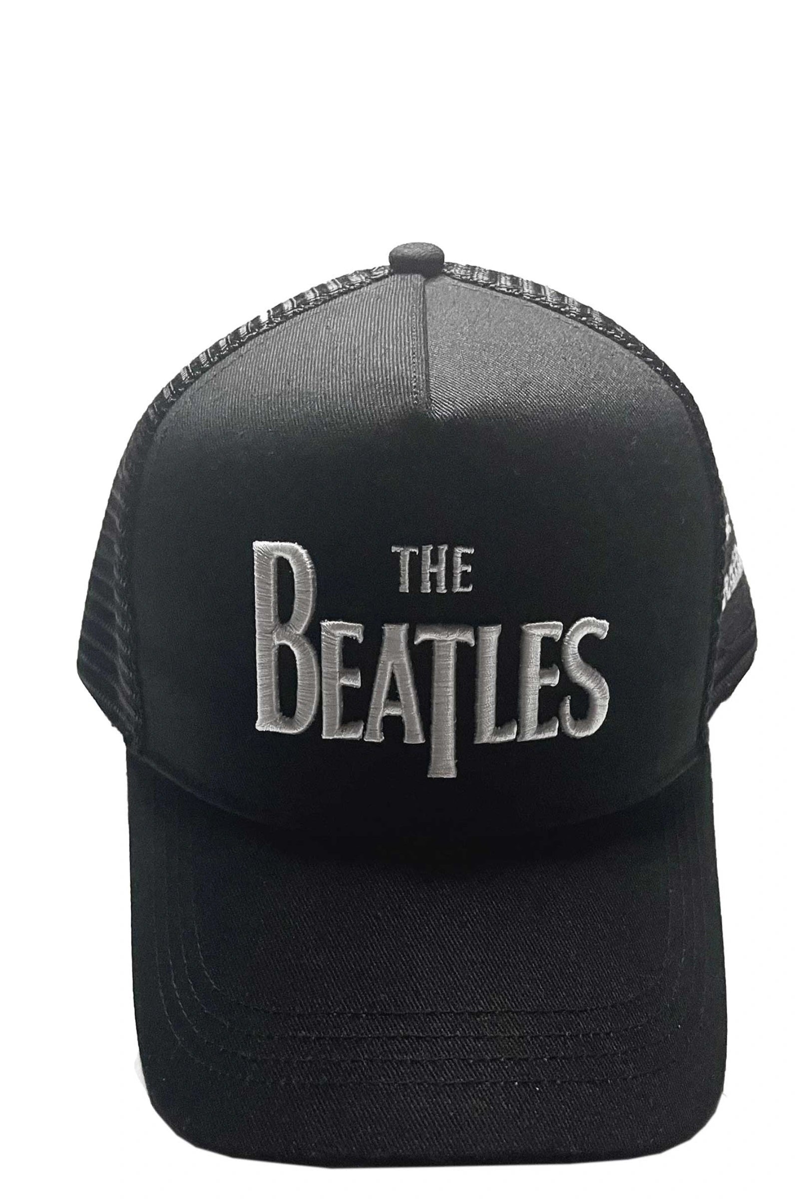 The Beatles Unisex Mesh Back Cap: Drop T Logo & Apple