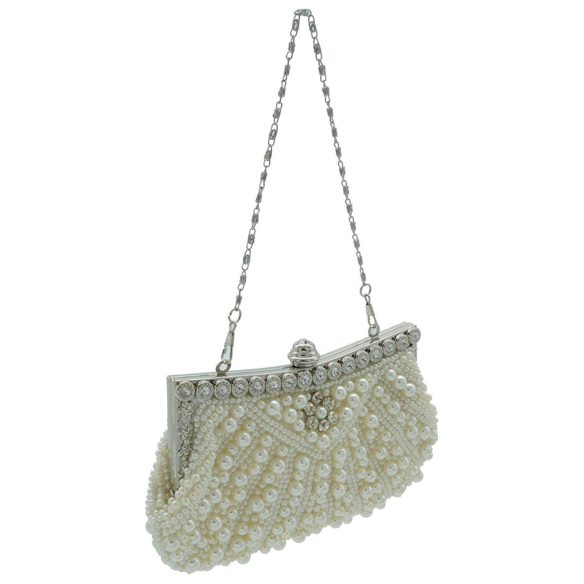 Ro Rox Arlene 1920's Vintage Pearl Clutch Bag