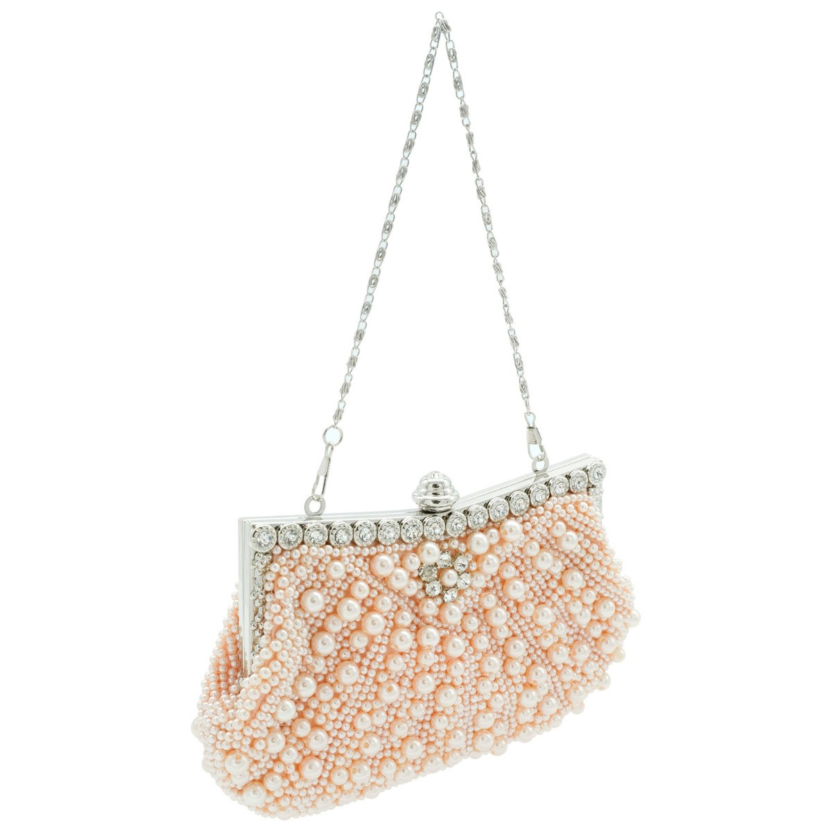 Ro Rox Arlene 1920's Vintage Pearl Clutch Bag
