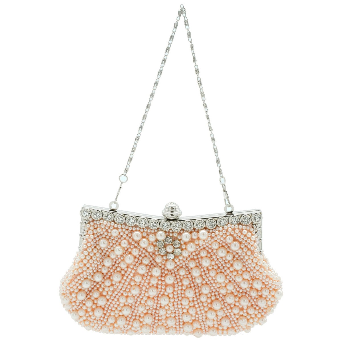 Ro Rox Arlene 1920's Vintage Pearl Clutch Bag