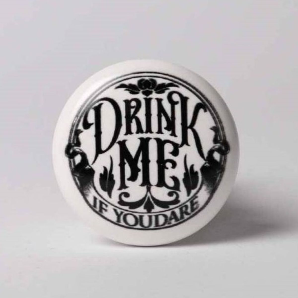 Alchemy England Drink Me If You Dare Ceramic Bottle Stopper