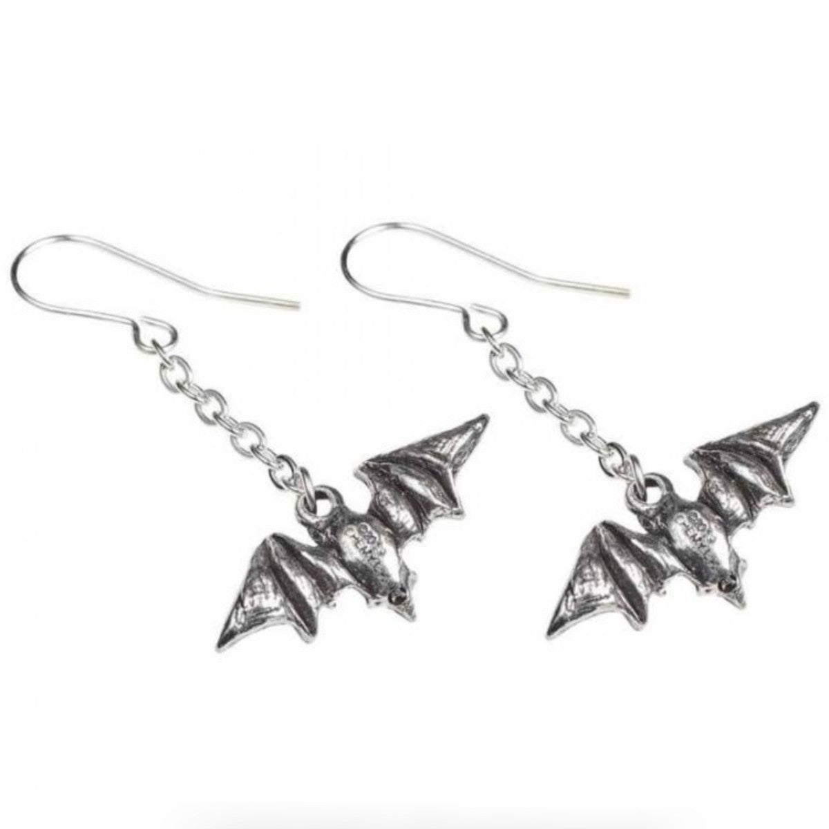 Alchemy England Kiss The Night Bat Earrings Jewellery